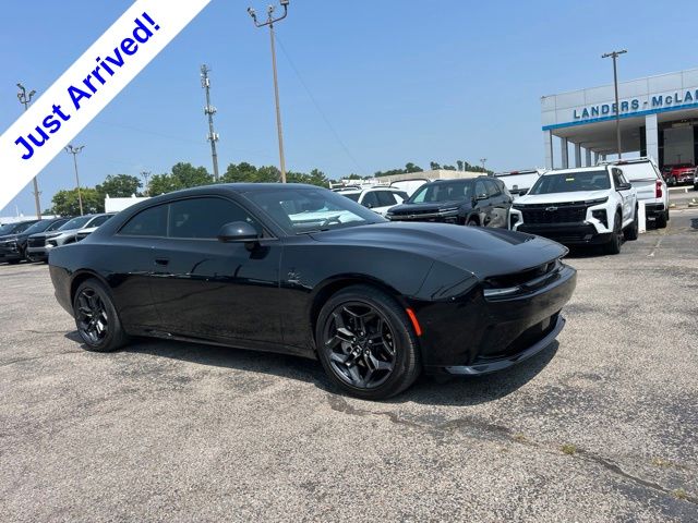 Diamond Black Crystal Pearlcoat 2025 Dodge Charger Daytona Coupe All-Wheel Drive 1-Speed Automatic