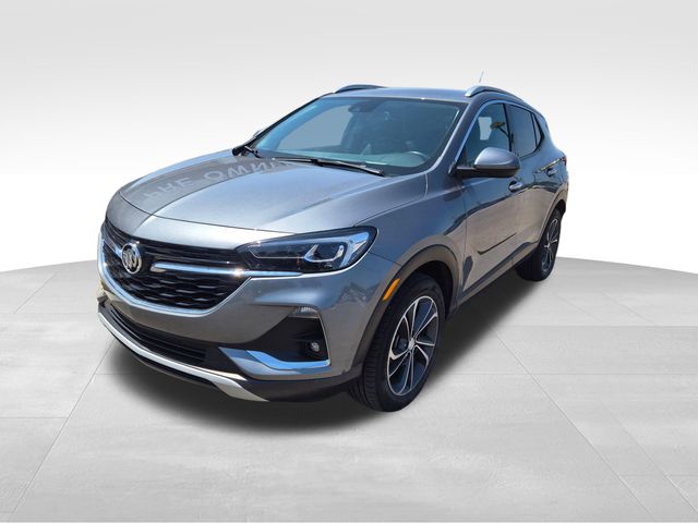 Satin Steel Gray Metallic 2021 Buick Encore GX SUV / Crossover Front-Wheel Drive Continuously Variable Transmission