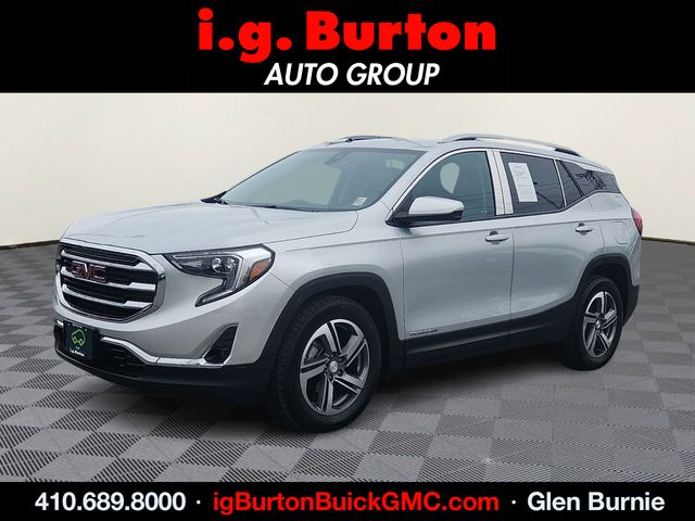 Quicksilver Metallic 2021 GMC Terrain SLT FWD SUV / Crossover Front-Wheel Drive 9-Speed Automatic