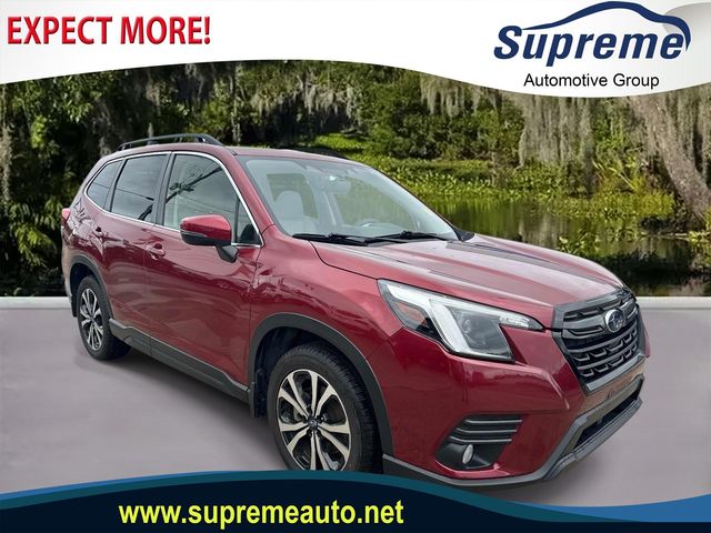 Crimson Red Pearl 2022 Subaru Forester SUV / Crossover All-Wheel Drive Continuously Variable Transmission