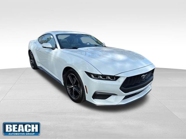 Oxford White 2024 Ford Mustang EcoBoost Premium Fastback RWD Coupe Rear-Wheel Drive Automatic