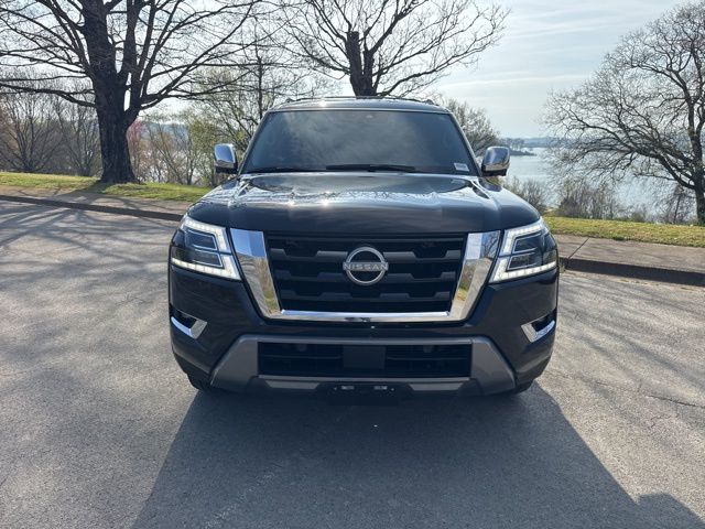 Used 2024 Black Nissan Platinum image 2