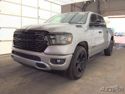 Billet Silver Metallic 2023 RAM 1500 Pickup Truck Four-Wheel Drive 8-Speed Automatic