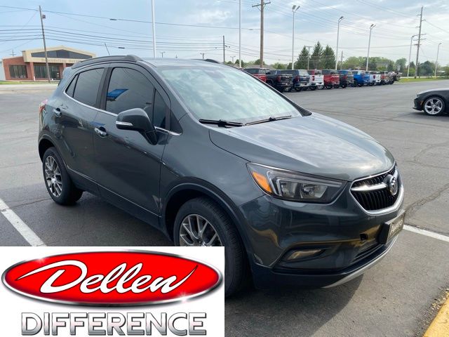 Graphite Gray Metallic 2018 Buick Encore Sport Touring AWD SUV / Crossover All-Wheel Drive 6-Speed Automatic Overdrive