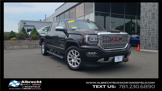 Onyx Black 2018 GMC Sierra 1500 Pickup Truck Four-Wheel Drive 8-Speed Automatic Overdrive
