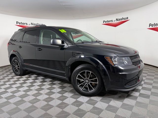 Pitch Black Clearcoat 2018 Dodge Journey SUV / Crossover Front-Wheel Drive 4-Speed Automatic