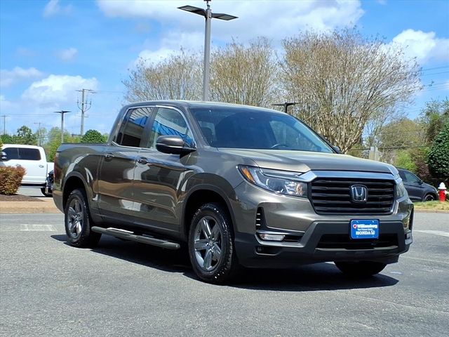 Pacific Pewter Metallic 2023 Honda Ridgeline RTL AWD Pickup Truck All-Wheel Drive 9-Speed Automatic