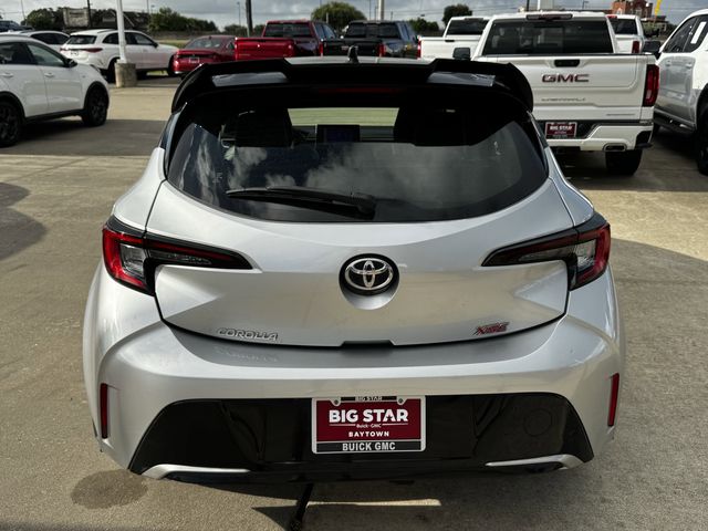 2024 Toyota Corolla Hatchback XSE Silver at North Houston Mitsubishi