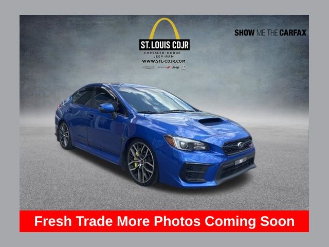 WR Blue Pearl 2020 Subaru WRX STI AWD Sedan All-Wheel Drive 6-Speed Manual