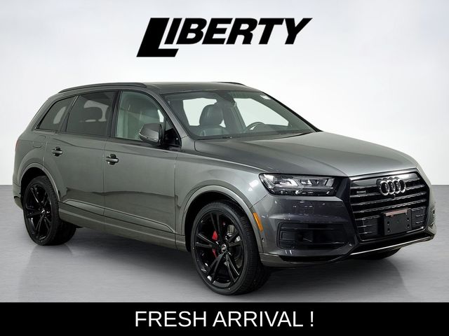 Gray Metallic 2019 Audi Q7 55 TFSI quattro Prestige SUV / Crossover All-Wheel Drive 8-Speed Automatic