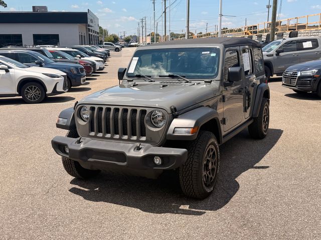 Sting-Gray Clearcoat 2023 Jeep Wrangler SUV / Crossover Four-Wheel Drive 8-Speed Automatic