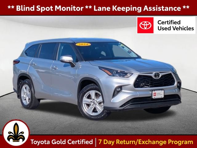 Celestial Silver Metallic 2024 Toyota Highlander SUV / Crossover All-Wheel Drive 8-Speed Automatic