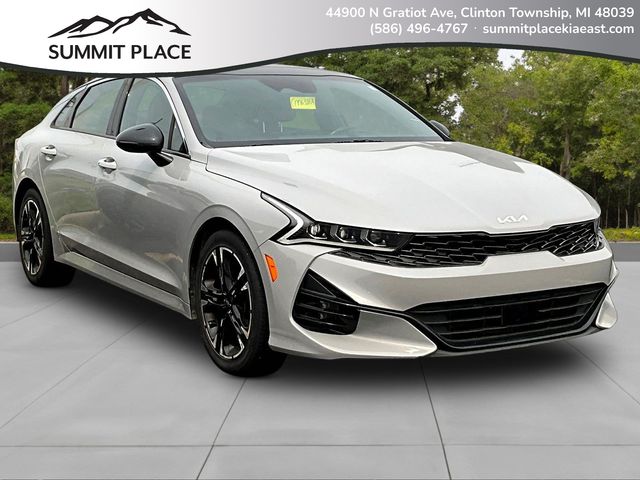 Wolf Gray 2023 Kia K5 Sedan Front-Wheel Drive 8-Speed Automatic