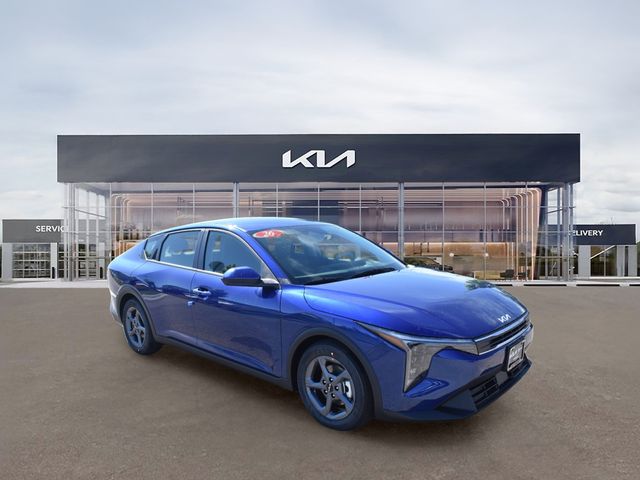 Deep Sea Blue 2026 Kia K4 Sedan Front-Wheel Drive Continuously Variable Transmission