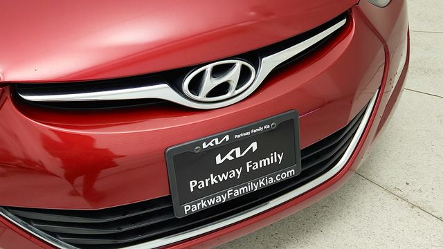 2014 Hyundai Elantra SE Red at Parkway Family Mazda