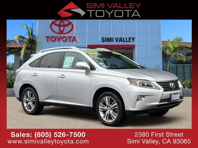 Silver 2015 Lexus RX 350 FWD SUV / Crossover Front-Wheel Drive 6-Speed Automatic