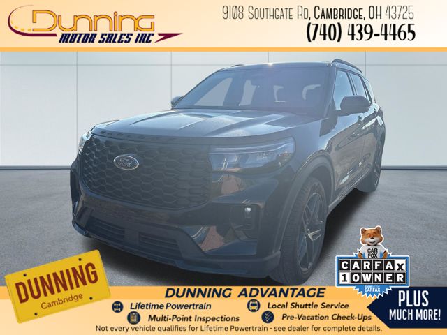 Agate Black Metallic 2026 Ford Explorer ST-Line AWD SUV / Crossover All-Wheel Drive Automatic