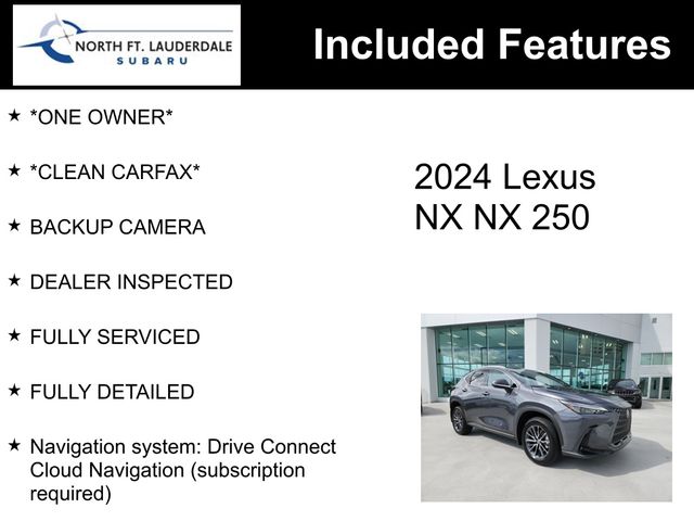 2024 Lexus NX 250 Base 2