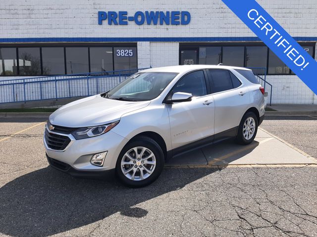 Silver Ice Metallic 2021 Chevrolet Equinox SUV / Crossover Front-Wheel Drive 6-Speed Automatic Overdrive
