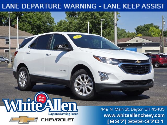 Summit White 2021 Chevrolet Equinox SUV / Crossover Front-Wheel Drive 6-Speed Automatic Overdrive