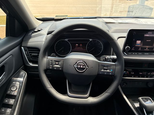 2026 Nissan Rogue Dark Armor Gray at Brown Honda