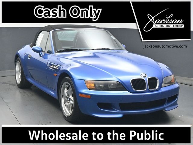 Blue 1998 BMW M RWD Convertible Rear-Wheel Drive 5-Speed Manual