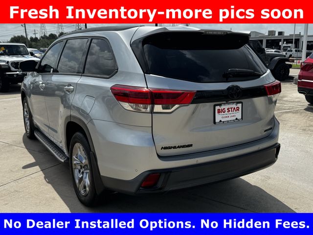 2019 Toyota Highlander Limited Platinum Silver at DeMontrond Mazda