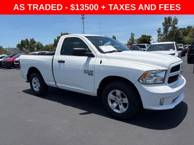 Bright White Clearcoat 2019 RAM 1500 Pickup Truck 4X2 8-Speed Automatic