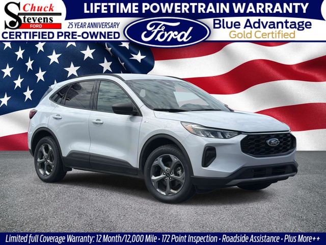 Silver Metallic 2025 Ford Escape SUV / Crossover All-Wheel Drive 8-Speed Automatic