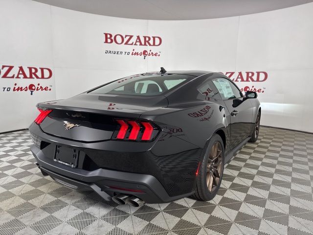 2025 Shadow Black Ford Mustang EcoBoost Premium RWD Coupe
