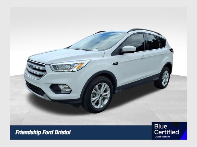 Oxford White 2018 Ford Escape SEL AWD SUV / Crossover All-Wheel Drive 6-Speed Automatic