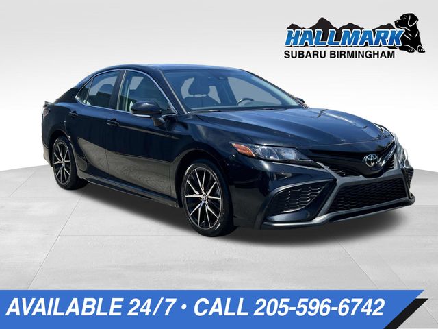 Midnight Black Metallic 2024 Toyota Camry SE FWD Sedan Front-Wheel Drive 8-Speed Automatic