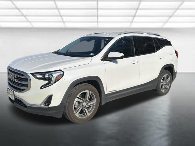 White Frost Tricoat 2021 GMC Terrain SUV / Crossover Front-Wheel Drive 9-Speed Automatic