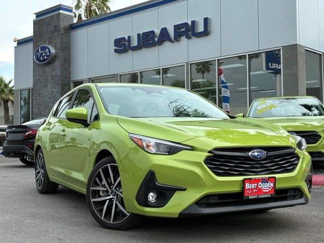 Yellow 2026 Subaru Impreza Wagon All-Wheel Drive Continuously Variable Transmission