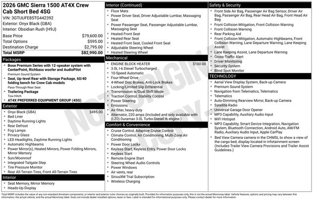 Photo 4 of 2026 GMC Sierra 1500 AT4X