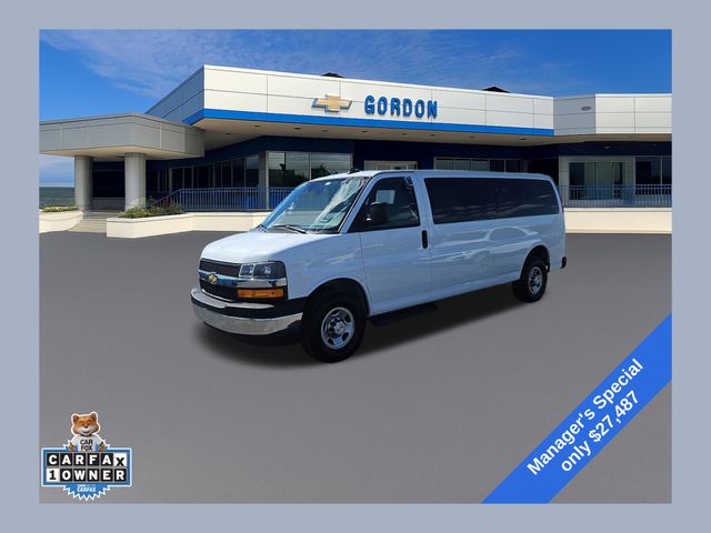 Summit White 2023 Chevrolet Express Van Rear-Wheel Drive 8-Speed Automatic Overdrive