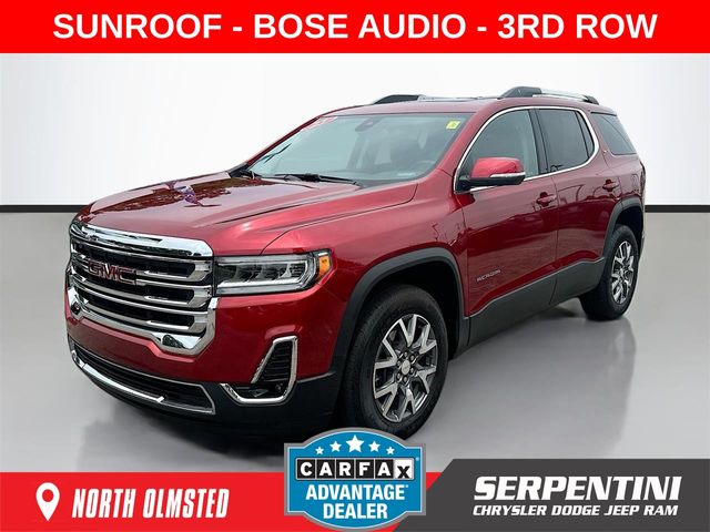 Volcanic Red Tintcoat 2023 GMC Acadia SUV / Crossover Front-Wheel Drive 9-Speed Automatic
