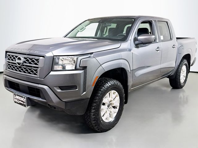Gray (Gun Metallic) 2022 Nissan Frontier Pickup Truck Four-Wheel Drive 9-Speed Automatic