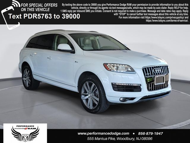 Glacier White 2015 Audi Q7 SUV / Crossover All-Wheel Drive 8-Speed Automatic