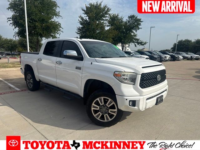 Super White 2019 Toyota Tundra Pickup Truck Four-Wheel Drive 6-Speed Automatic