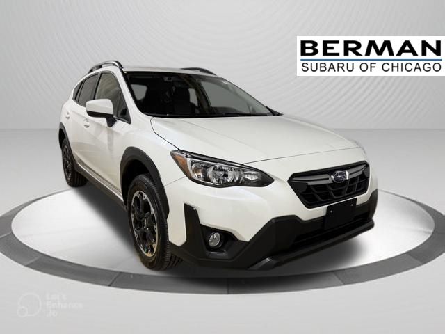 Crystal White Pearl 2023 Subaru Crosstrek SUV / Crossover All-Wheel Drive Continuously Variable Transmission