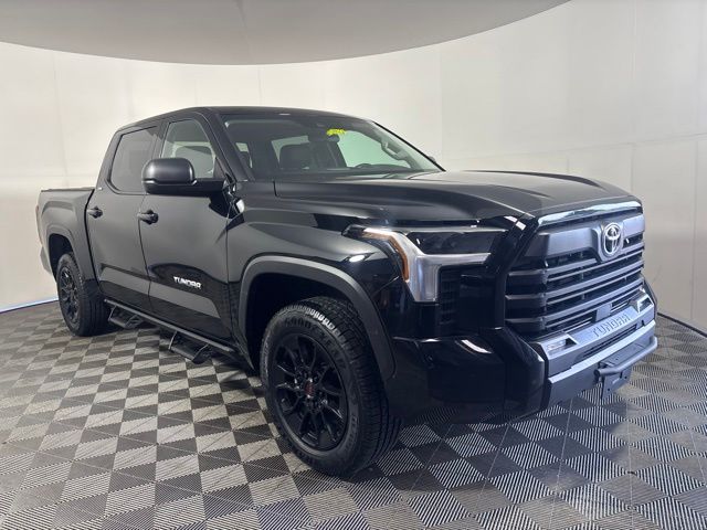 Midnight Black Metallic 2024 Toyota Tundra Pickup Truck Four-Wheel Drive Automatic