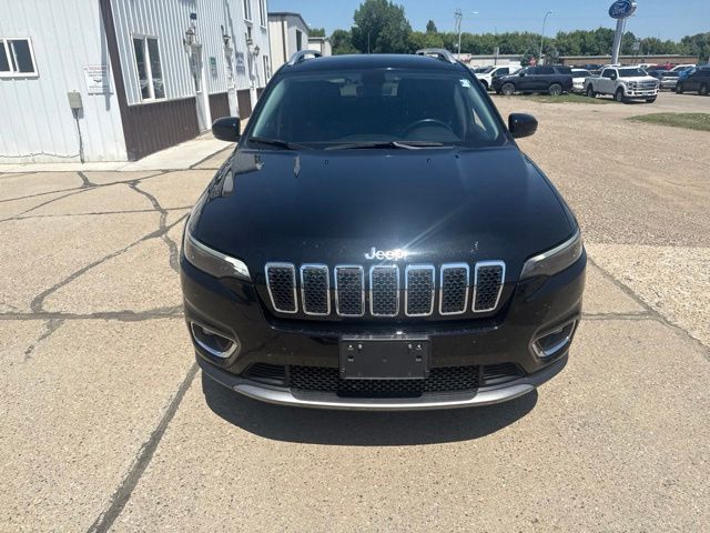 2020 Diamond Black Crystal Pearlcoat Jeep Cherokee Limited 4X4 SUV