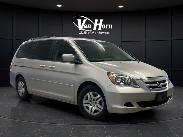 Silver 2007 Honda Odyssey Minivan Front-Wheel Drive 5-Speed Automatic Overdrive
