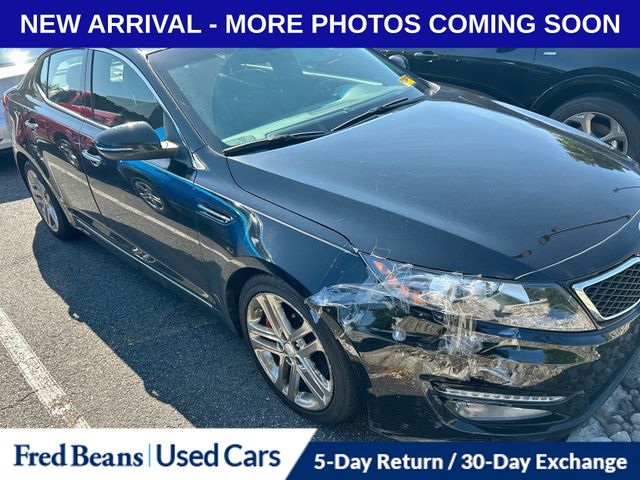 Ebony Black 2013 Kia Optima Sedan Front-Wheel Drive 6-Speed Automatic
