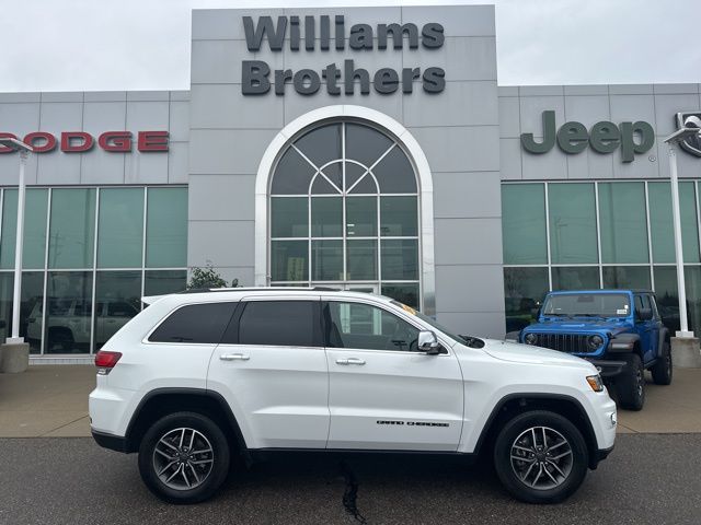 2021 Jeep Grand Cherokee Limited - Bright White Clearcoat exterior view 4