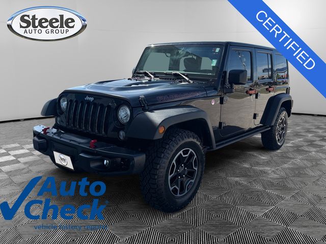 Black Clearcoat 2017 Jeep Wrangler Unlimited Rubicon 4WD SUV / Crossover Four-Wheel Drive 5-Speed Automatic