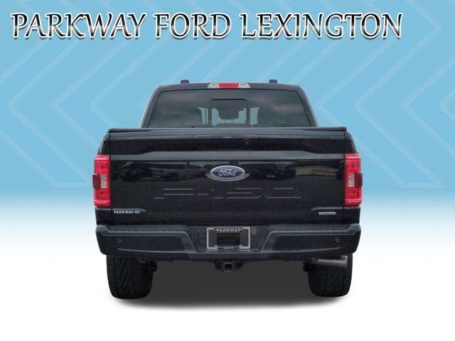 Used 2023 Agate Black Metallic Ford XLT image 4