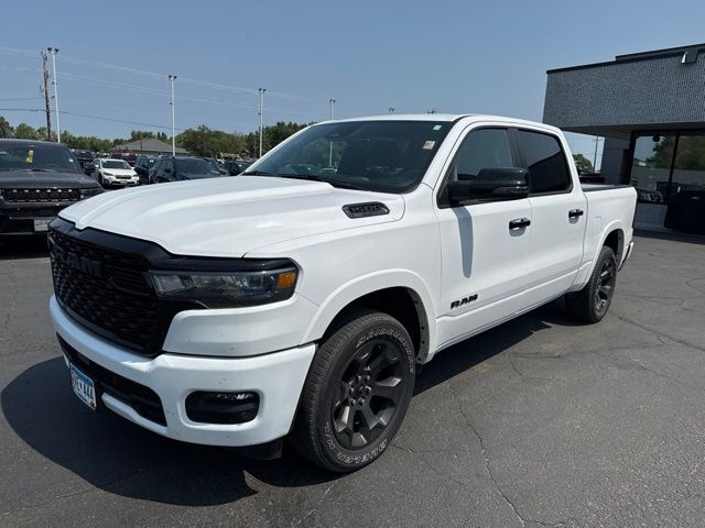 2025 Bright White Clearcoat Ram 1500 Big Horn 4X4 Truck