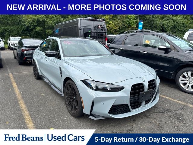 Gray (Brooklyn Grey Metallic) 2025 BMW M3 Sedan All-Wheel Drive 8-Speed Automatic